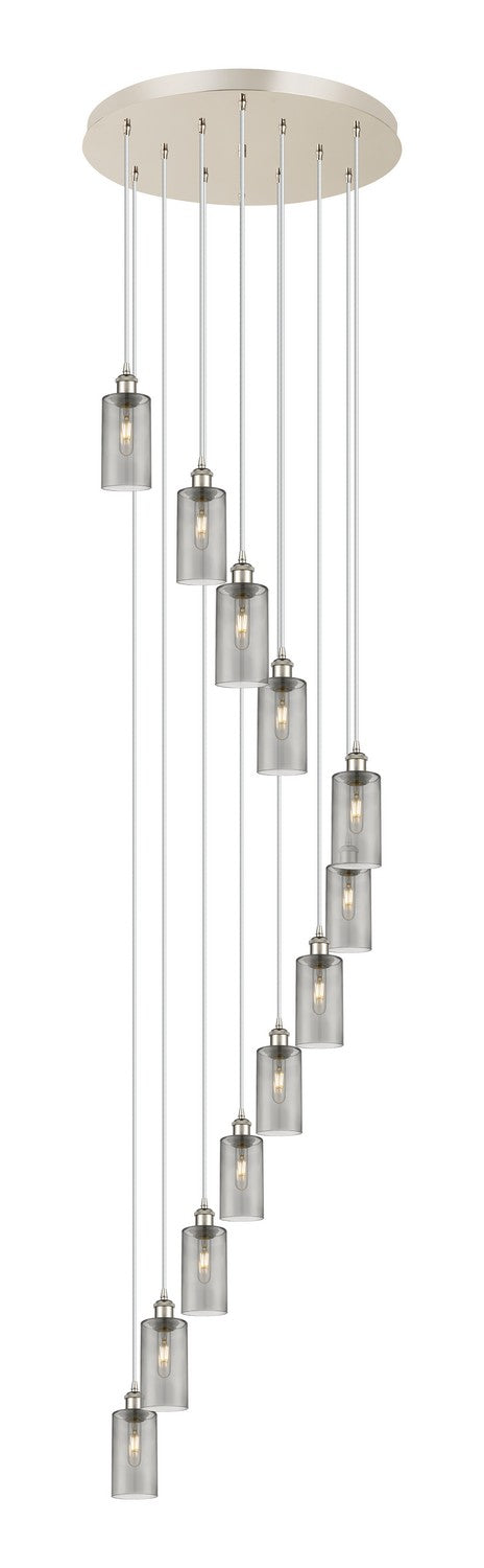 Innovations 126B-12P-PN-G434-7SM 12 Light Pendant, Polished Nickel