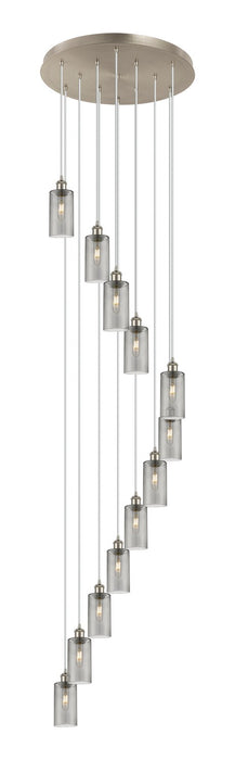 Innovations 126B-12P-SN-G434-7SM 12 Light Pendant, Brushed Satin Nickel