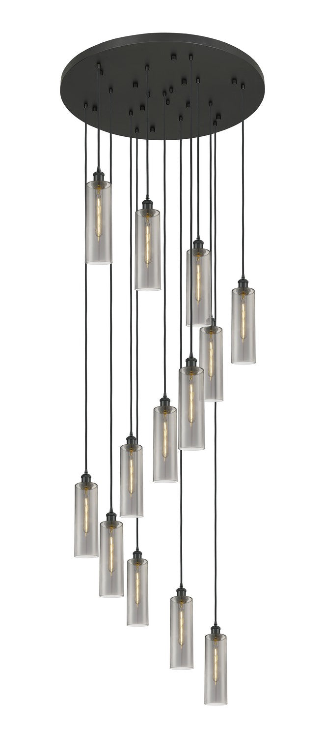 Innovations 132BK-B-13P-BK-G434-12SM 13 Light Pendant, Matte Black
