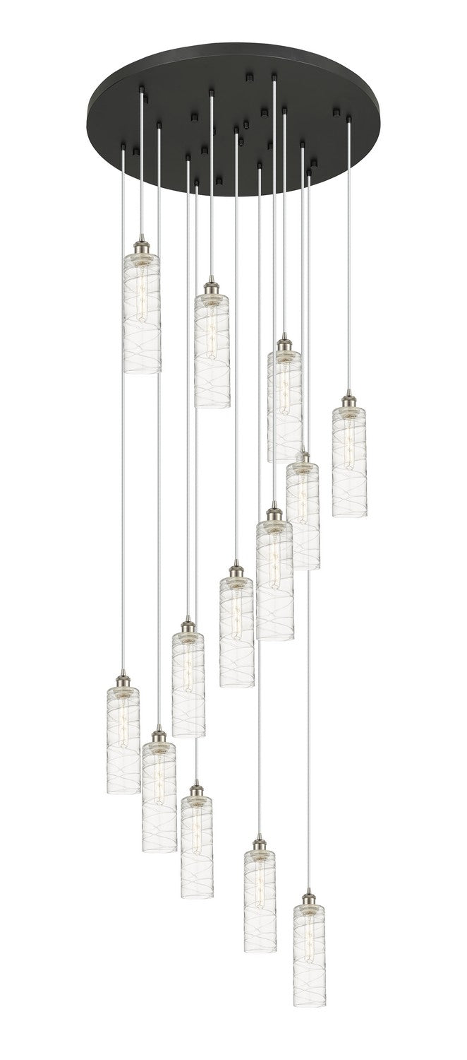 Innovations 132BK-B-13P-SN-G434-12DE 13 Light Pendant, Brushed Satin Nickel