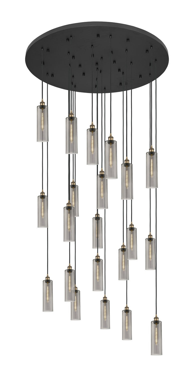 Innovations 148BK-B-21P-BB-G434-12SM 21 Light Pendant, Brushed Brass