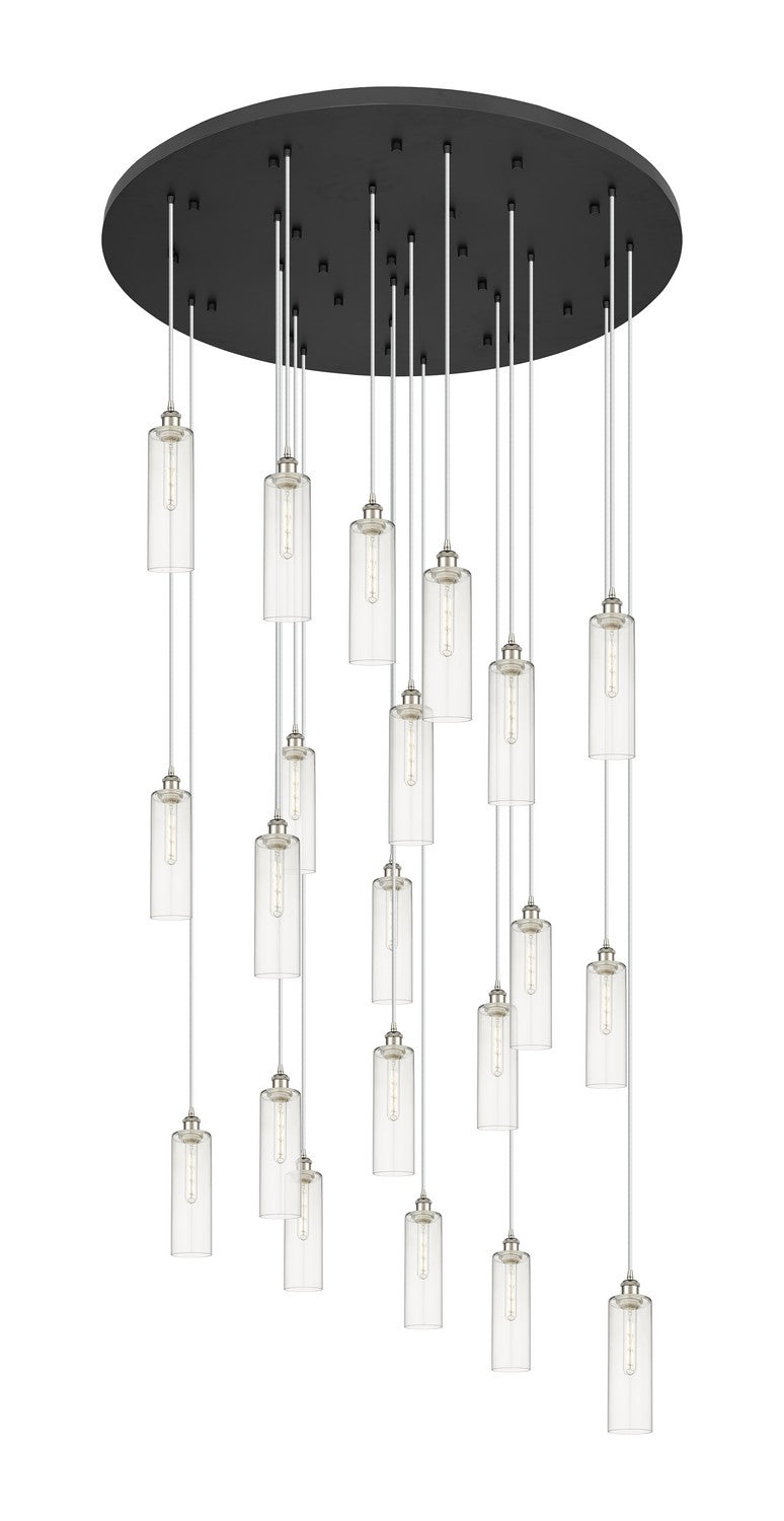 Innovations 148BK-B-21P-PN-G434-12CL 21 Light Pendant, Polished Nickel