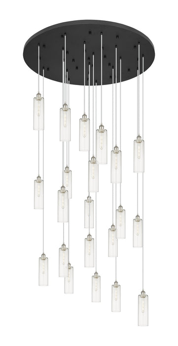 Innovations 148BK-B-21P-PN-G434-12CL 21 Light Pendant, Polished Nickel