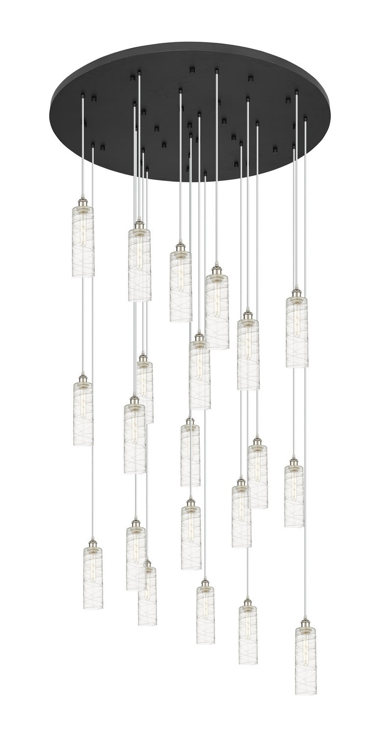 Innovations 148BK-B-21P-PN-G434-12DE 21 Light Pendant, Polished Nickel