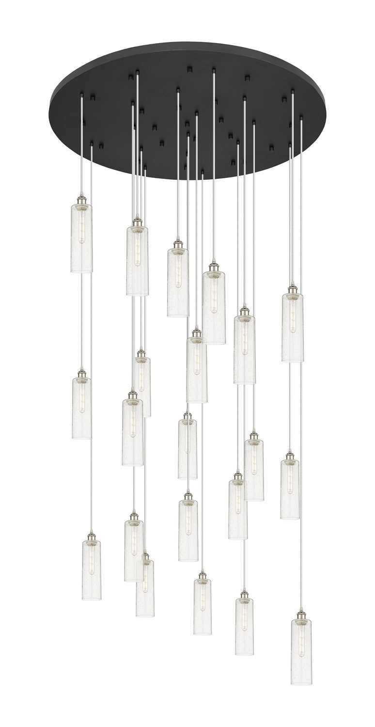 Innovations 148BK-B-21P-PN-G434-12SDY 21 Light Pendant, Polished Nickel