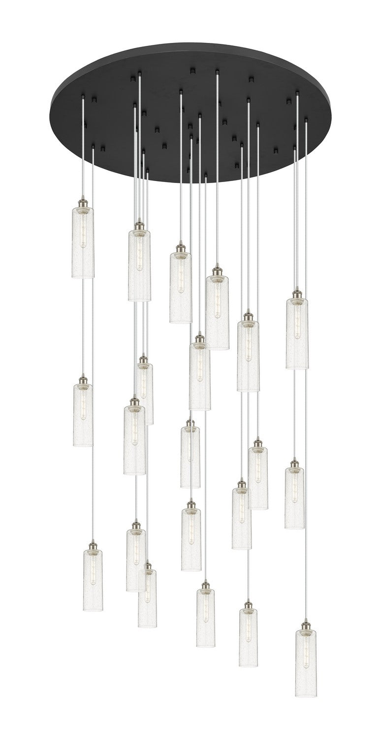 Innovations 148BK-B-21P-SN-G434-12SDY 21 Light Pendant, Brushed Satin Nickel