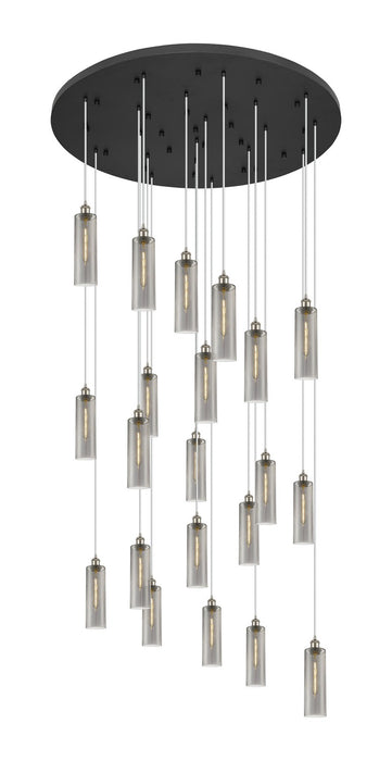 Innovations 148BK-B-21P-SN-G434-12SM 21 Light Pendant, Brushed Satin Nickel