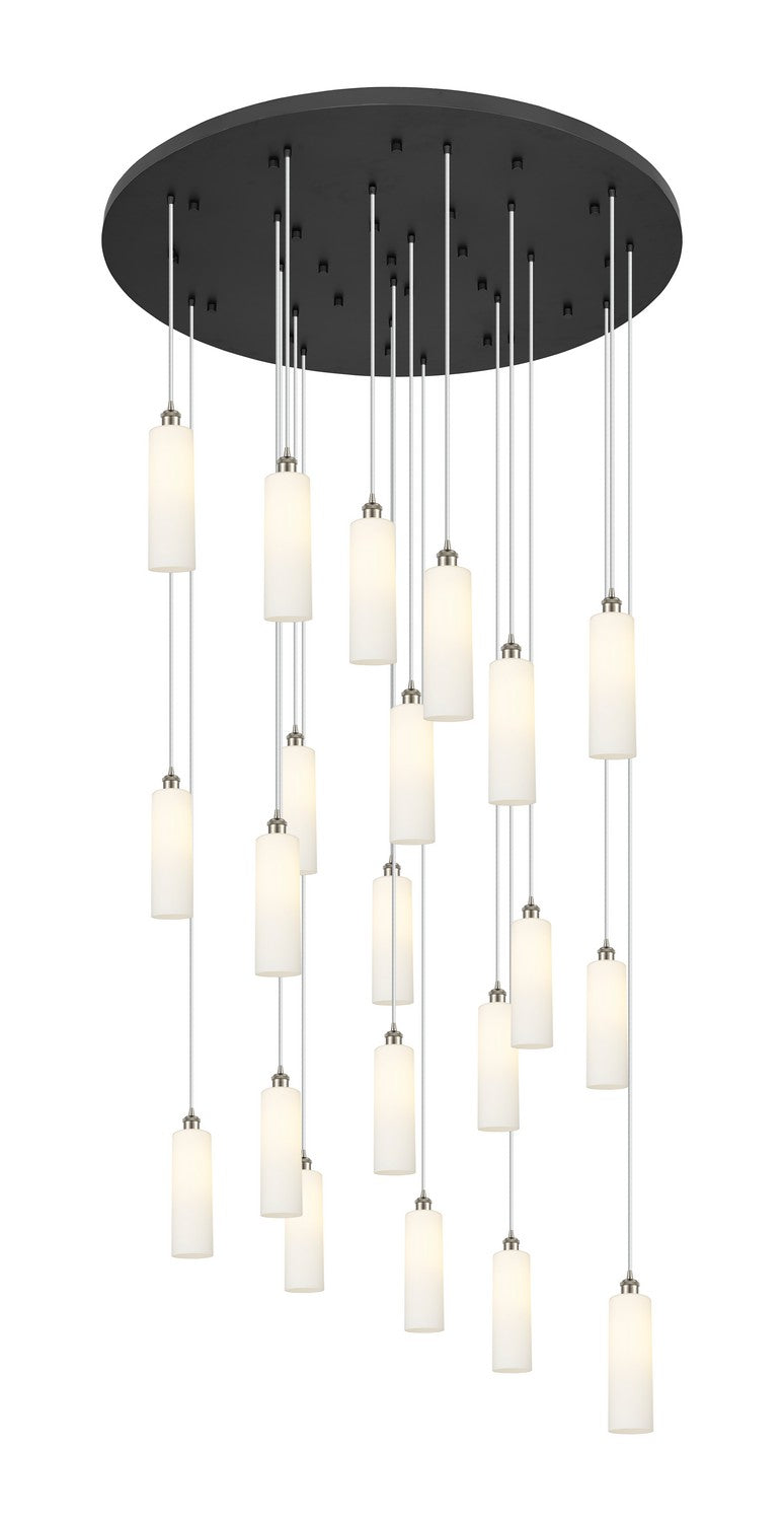 Innovations 148BK-B-21P-SN-G434-12WH 21 Light Pendant, Brushed Satin Nickel