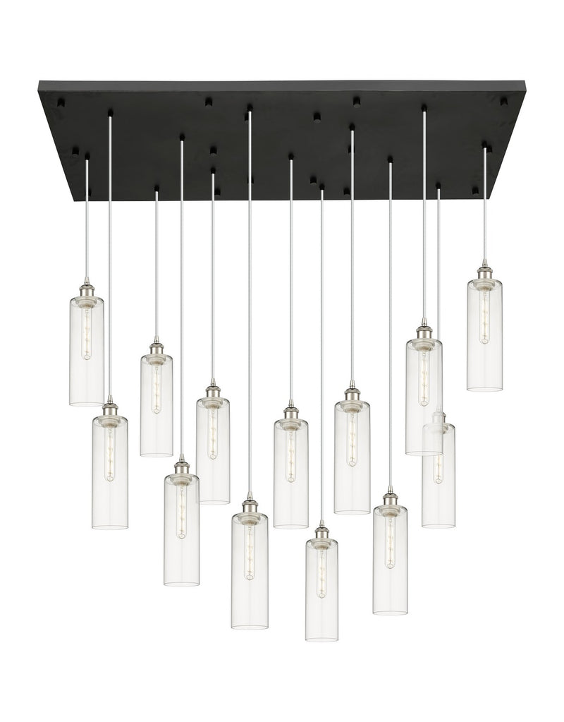 Innovations 154BK-B-13P-PN-G434-12CL 13 Light Pendant, Polished Nickel