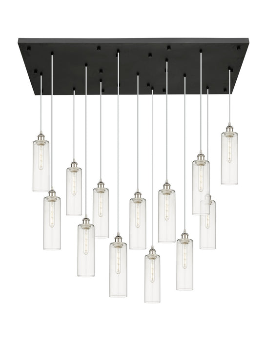 Innovations 154BK-B-13P-PN-G434-12CL 13 Light Pendant, Polished Nickel