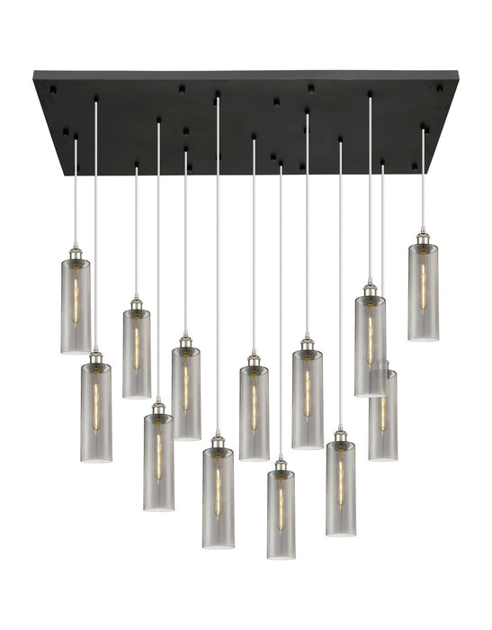 Innovations 154BK-B-13P-PN-G434-12SM 13 Light Pendant, Polished Nickel