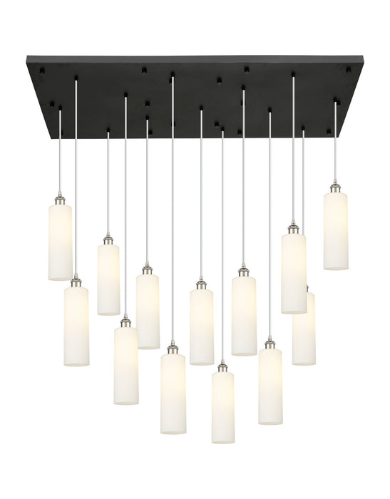 Innovations 154BK-B-13P-PN-G434-12WH 13 Light Pendant, Polished Nickel