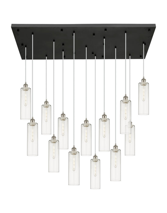 Innovations 154BK-B-13P-SN-G434-12CL 13 Light Pendant, Brushed Satin Nickel