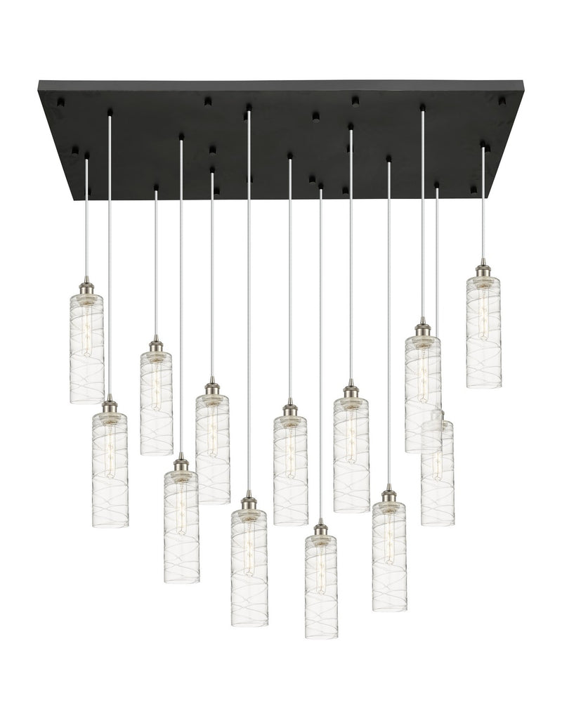 Innovations 154BK-B-13P-SN-G434-12DE 13 Light Pendant, Brushed Satin Nickel