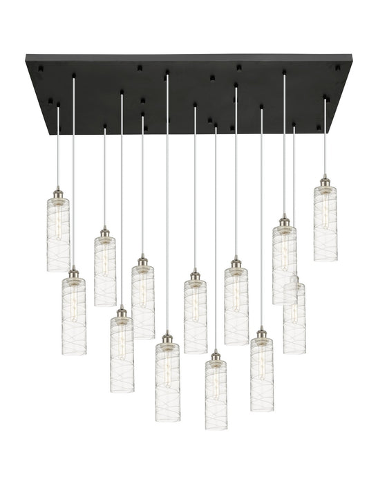Innovations 154BK-B-13P-SN-G434-12DE 13 Light Pendant, Brushed Satin Nickel