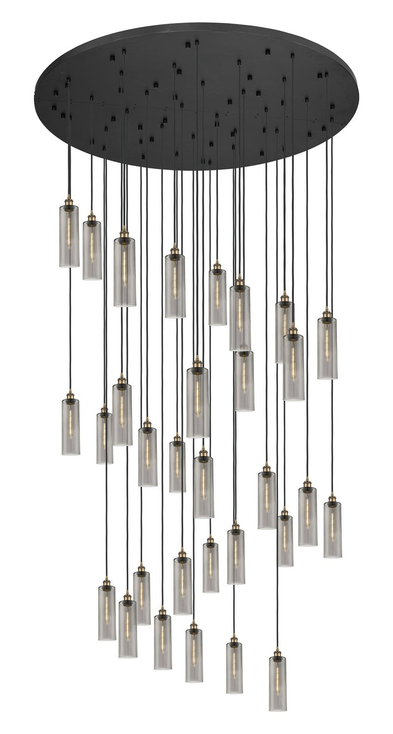 Innovations 160BK-B-31P-BB-G434-12SM 31 Light Pendant, Brushed Brass