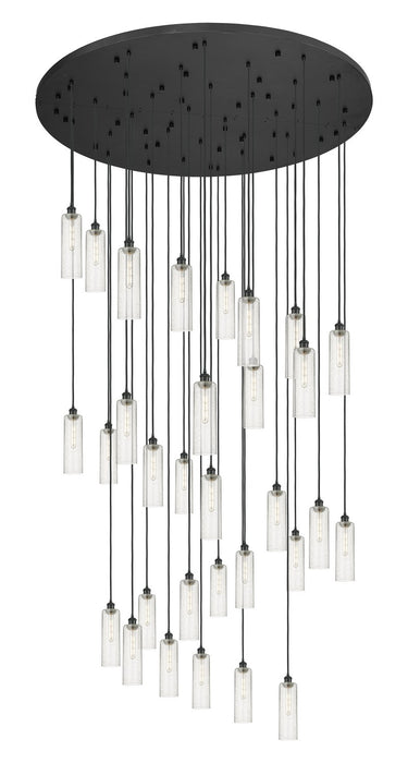 Innovations 160BK-B-31P-BK-G434-12SDY 31 Light Pendant, Matte Black