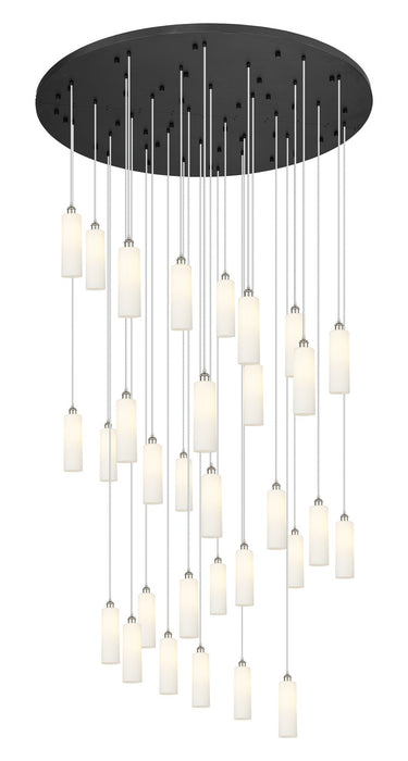 Innovations 160BK-B-31P-PN-G434-12WH 31 Light Pendant, Polished Nickel