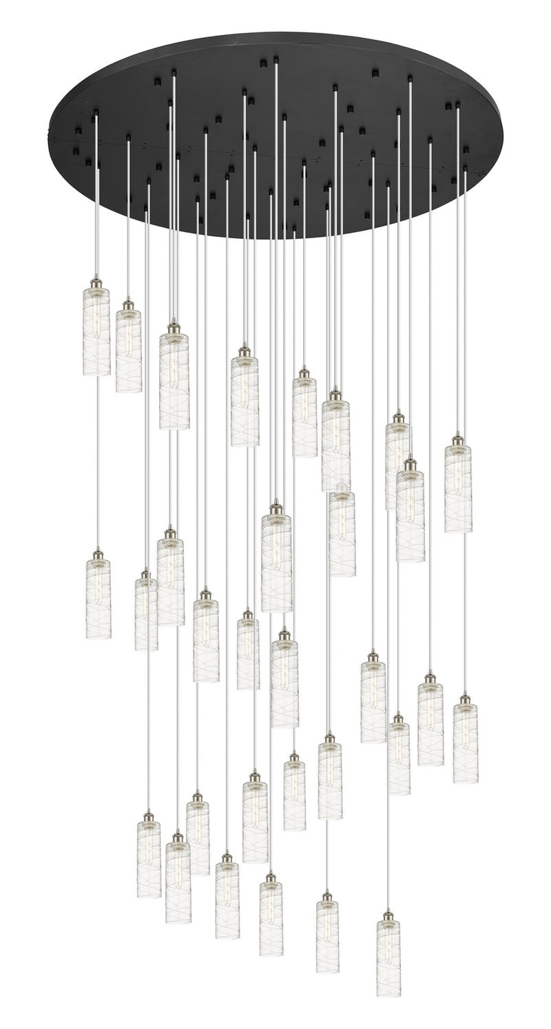 Innovations 160BK-B-31P-SN-G434-12DE 31 Light Pendant, Brushed Satin Nickel