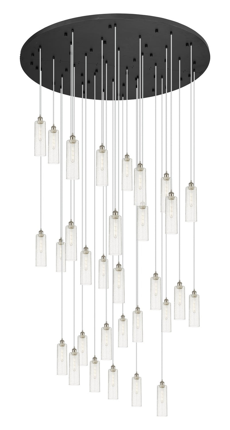 Innovations 160BK-B-31P-SN-G434-12SDY 31 Light Pendant, Brushed Satin Nickel