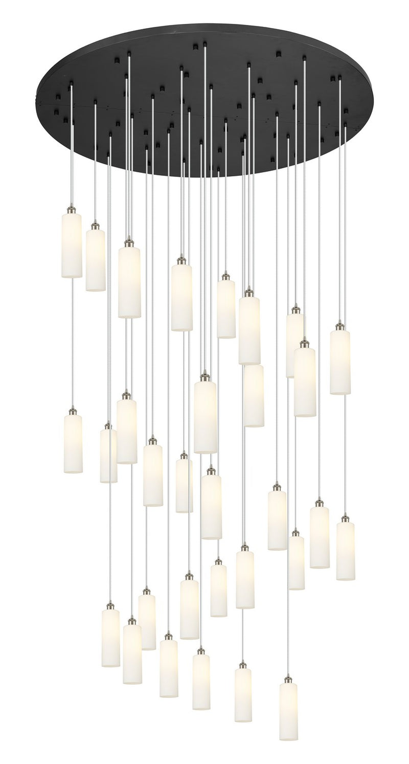 Innovations 160BK-B-31P-SN-G434-12WH 31 Light Pendant, Brushed Satin Nickel
