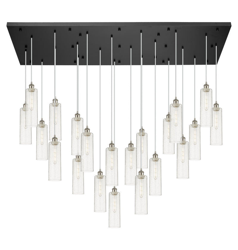 Innovations 172BK-B-21P-SN-G434-12SDY 21 Light Pendant, Brushed Satin Nickel
