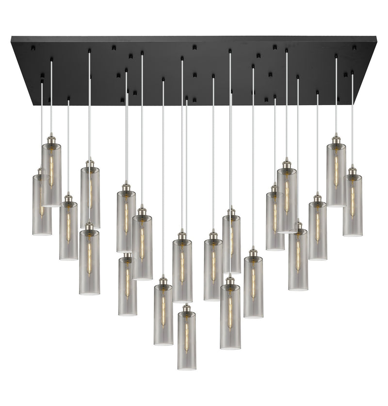 Innovations 172BK-B-21P-SN-G434-12SM 21 Light Pendant, Brushed Satin Nickel