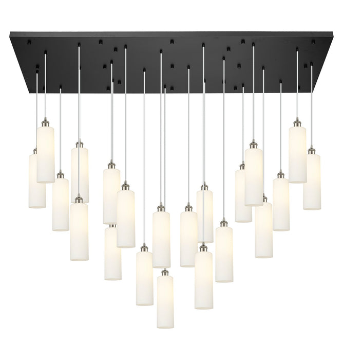 Innovations 172BK-B-21P-SN-G434-12WH 21 Light Pendant, Brushed Satin Nickel