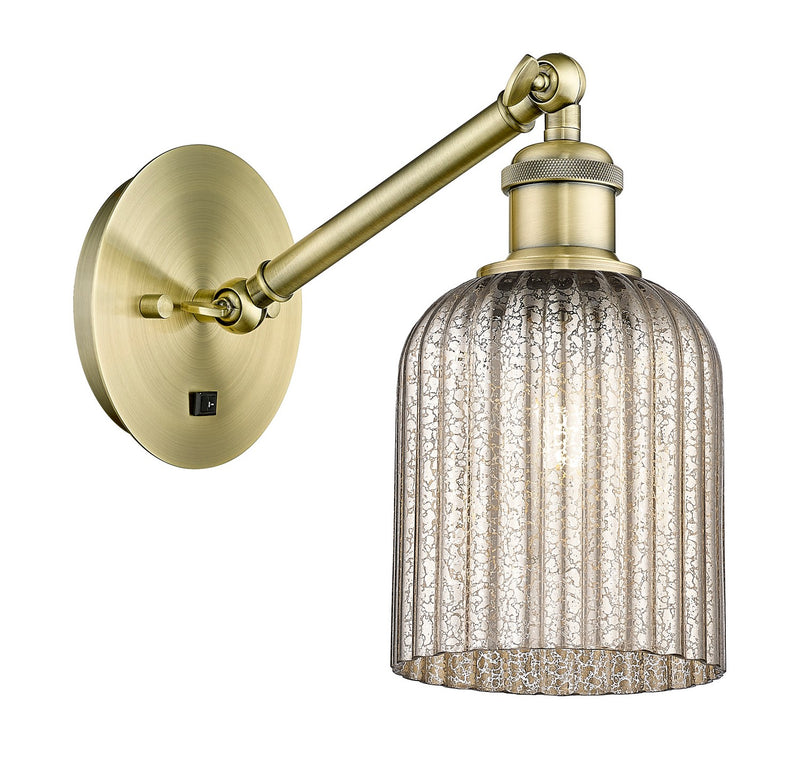 Innovations 317-1W-AB-G559-5ME One Light Wall Sconce, Antique Brass