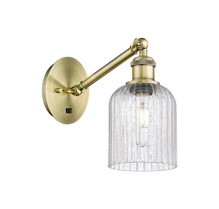 Innovations 317-1W-AB-G559-5SDY One Light Wall Sconce, Antique Brass