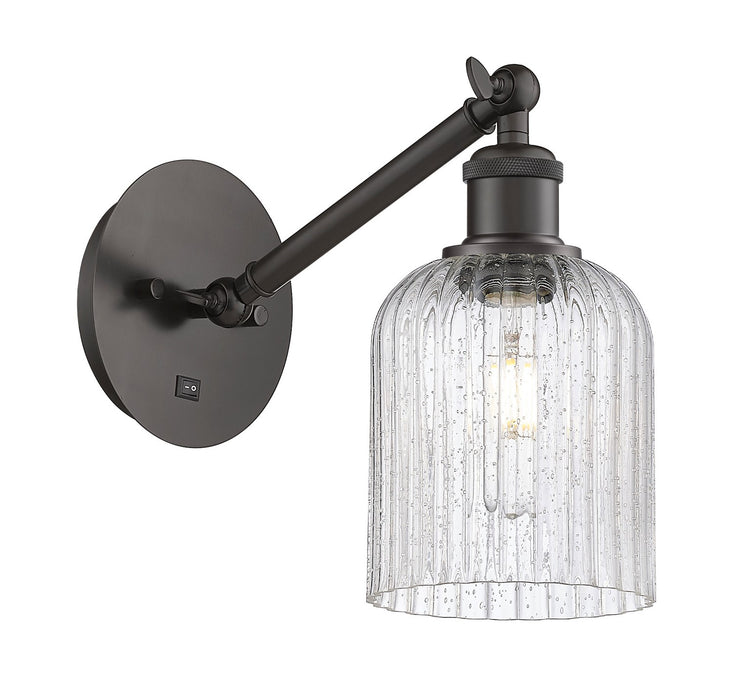 Innovations 317-1W-OB-G559-5SDY One Light Wall Sconce, Oil Rubbed Bronze