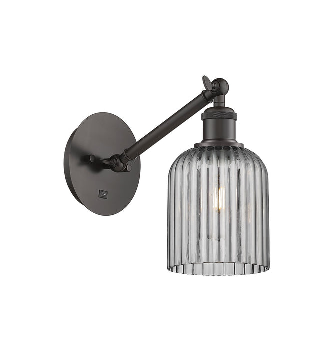 Innovations 317-1W-OB-G559-5SM One Light Wall Sconce, Oil Rubbed Bronze