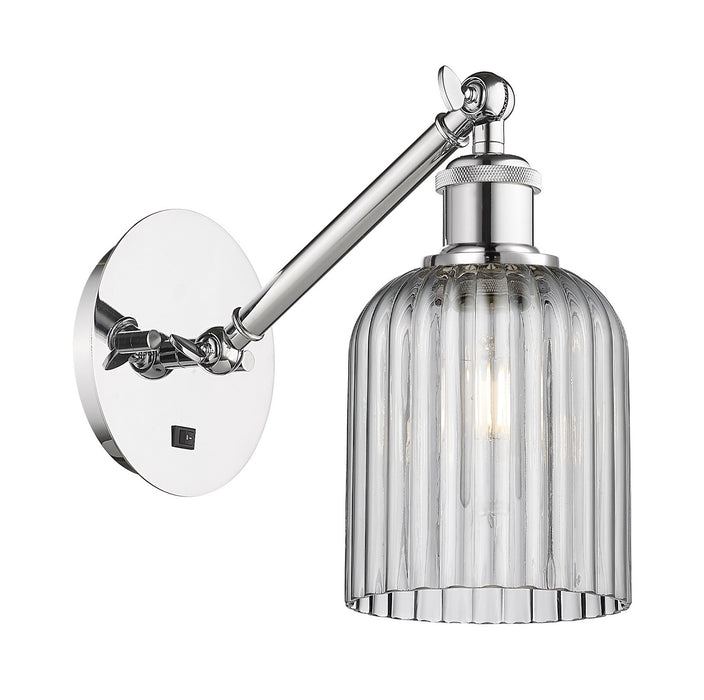Innovations 317-1W-PC-G559-5SM One Light Wall Sconce, Polished Chrome