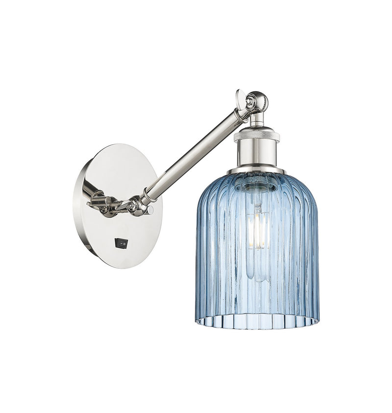 Innovations 317-1W-PN-G559-5BL One Light Wall Sconce, Polished Nickel