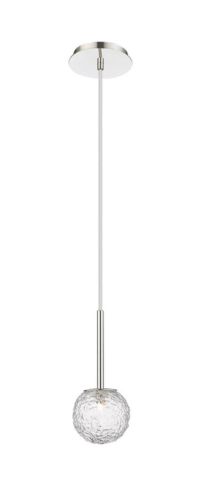Innovations 320-1P-PN-G320-6CL-PN One Light Mini Pendant, Polished Nickel