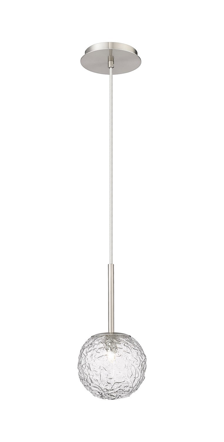 Innovations 320-1P-SN-G320-6CL-SN One Light Mini Pendant, Brushed Satin Nickel