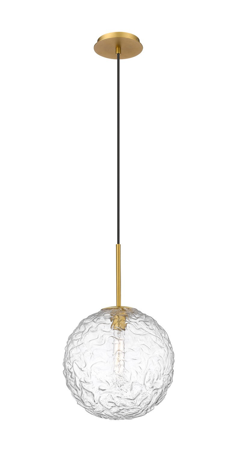 Innovations 321-1P-BB-G320-12CL-BB One Light Mini Pendant, Brushed Brass