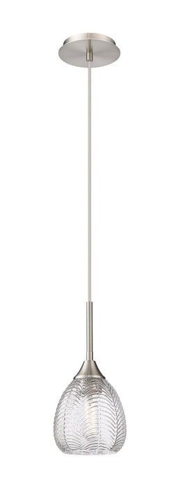 Innovations 323-1P-SN-G323-6CL One Light Pendant, Brushed Satin Nickel