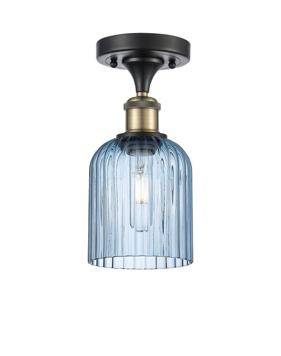 Innovations 516-1C-BAB-G559-5BL One Light Semi-Flush Mount, Black Antique Brass