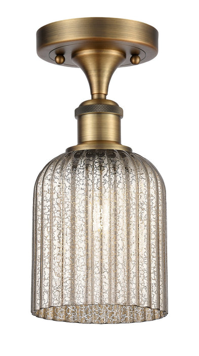 Innovations 516-1C-BB-G559-5ME One Light Semi-Flush Mount, Brushed Brass