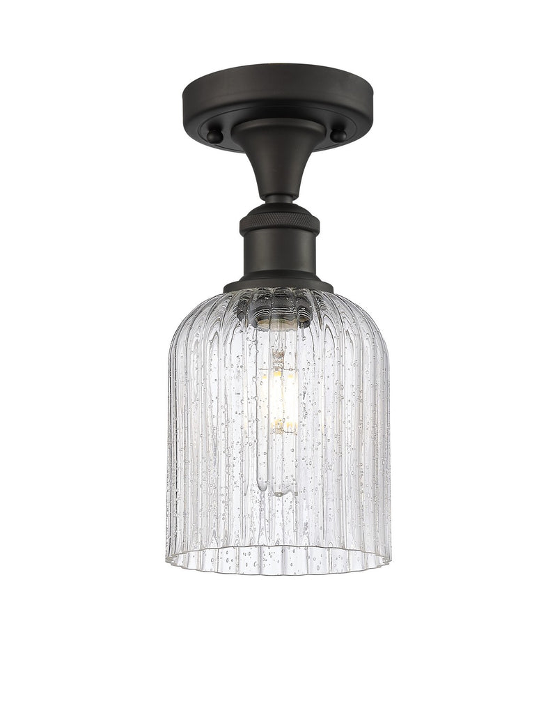 Innovations 516-1C-OB-G559-5SDY One Light Semi-Flush Mount, Oil Rubbed Bronze