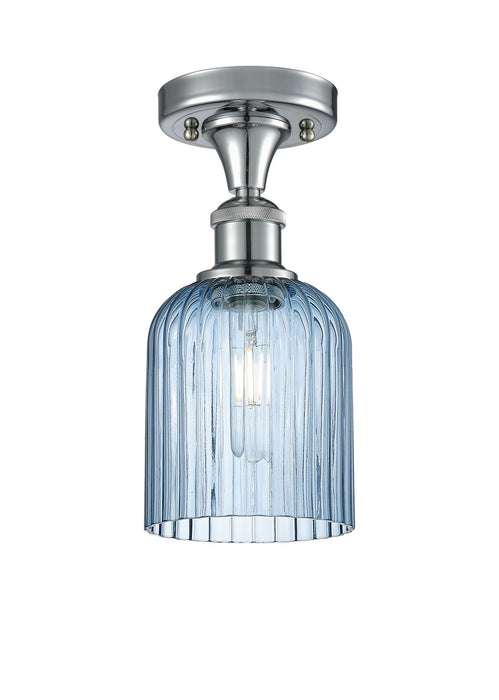 Innovations 516-1C-PC-G559-5BL One Light Semi-Flush Mount, Polished Chrome