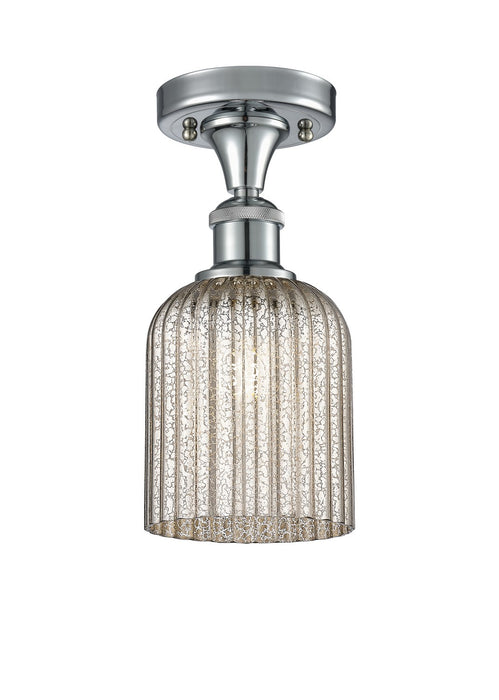 Innovations 516-1C-PC-G559-5ME One Light Semi-Flush Mount, Polished Chrome