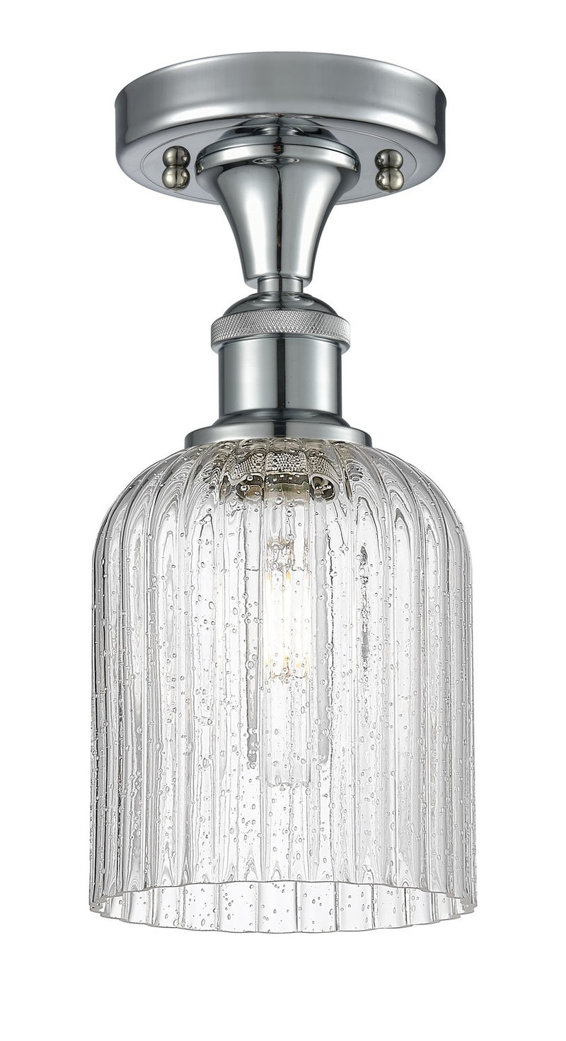 Innovations 516-1C-PC-G559-5SDY One Light Semi-Flush Mount, Polished Chrome