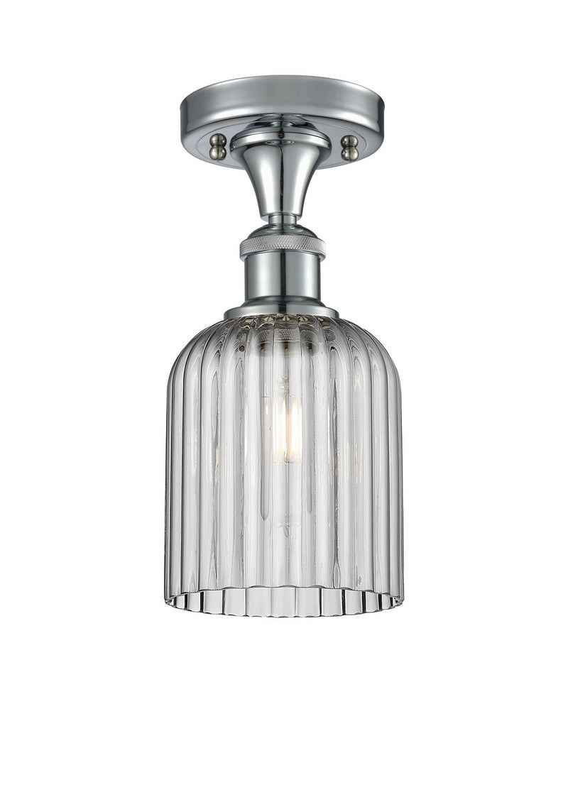 Innovations 516-1C-PC-G559-5SM One Light Semi-Flush Mount, Polished Chrome