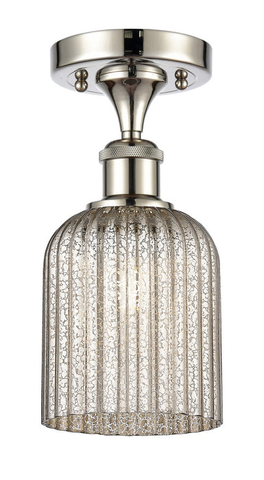 Innovations 516-1C-PN-G559-5ME One Light Semi-Flush Mount, Polished Nickel