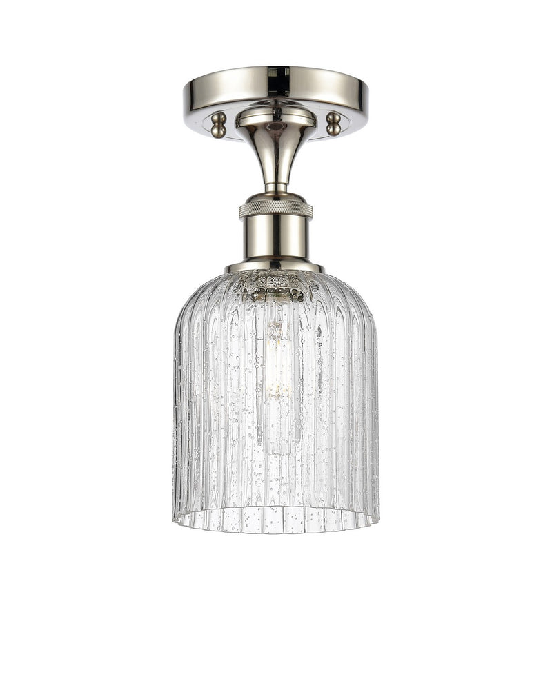 Innovations 516-1C-PN-G559-5SDY One Light Semi-Flush Mount, Polished Nickel