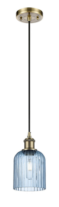 Innovations 516-1P-AB-G559-5BL One Light Mini Pendant, Antique Brass