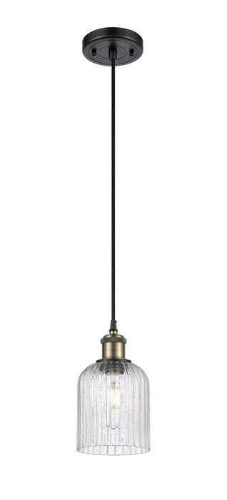 Innovations 516-1P-BAB-G559-5SDY One Light Mini Pendant, Black Antique Brass