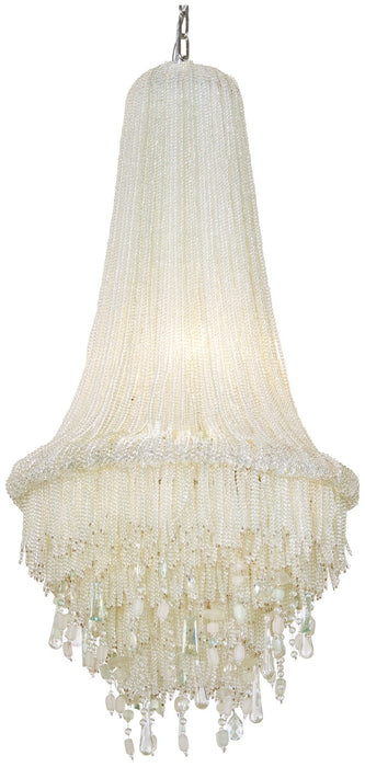 Metropolitan N1518-613 Four Light Chandelier, Polished Nickel